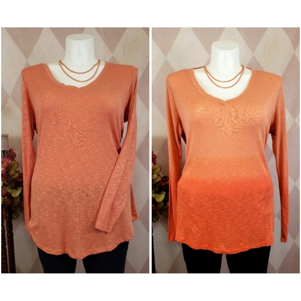 Rue 21 | Orange Long Sleeve Top Bundle
